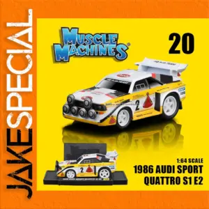 1986 Audi Sport Quattro 1:64 Scale Model Car