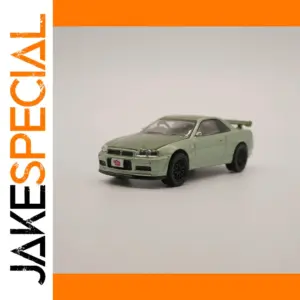 1:64 Scale Nissan Skyline GT-R BNR34 Model