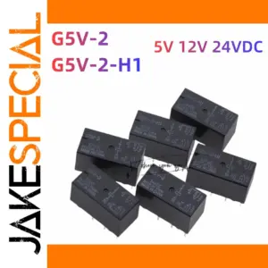 10-Pack G5V-2 Electromagnetic Relays for PCB Applications