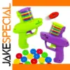 Colorful Mini Flying Disc Launcher Toy Guns for Outdoors