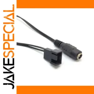 28cm Black DC Power Cable Adapter for Devices