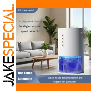 White Smart Dehumidifier for Rooms 5-50m²