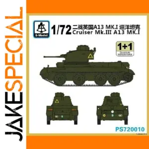 Crusader Mk.III A13 Model Kit 1:72 Scale