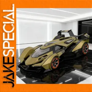 Futuristic Gold Vision GT 1:18 Model Car