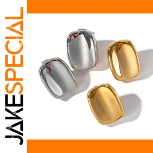 Geometric Stainless Steel Earrings for Women