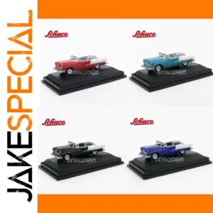 Vintage Chevrolet Bel Air Miniature Model in 1/87