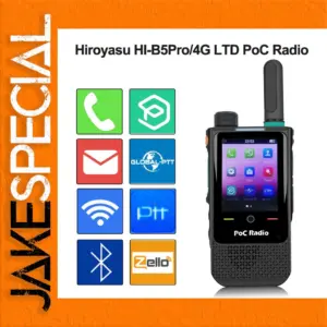 HIROYASU HI-B5Pro 4G LTE PoC Walkie-Talkie