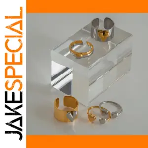 Stainless Steel Heart Ring for Women