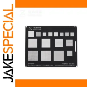 Black Steel BGA Reballing Stencil for ICs