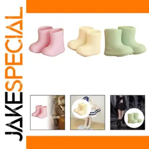 Pastel Silicone Doll Rain Boots Set