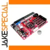Red AVR Development Board with ATMEGA128A