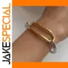 Stainless Steel Geometric Bracelet for Women