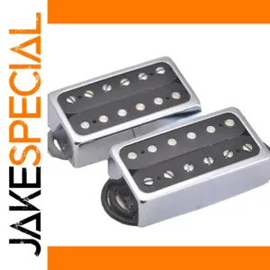Chrome Humbucker Pickups for Electric Guitar