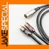 High-Quality 5-Pin DIN to RCA Jumper Cable