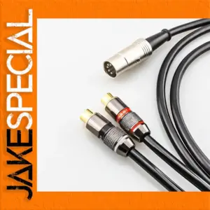 High-Quality 5-Pin DIN to RCA Jumper Cable