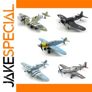 WWII Aircraft Model Collection 1:48 Scale Set