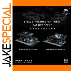 1:64 Scale Steel Parking Lot Diorama