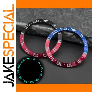 Blue Ceramic Bezel Insert for GMT Watches