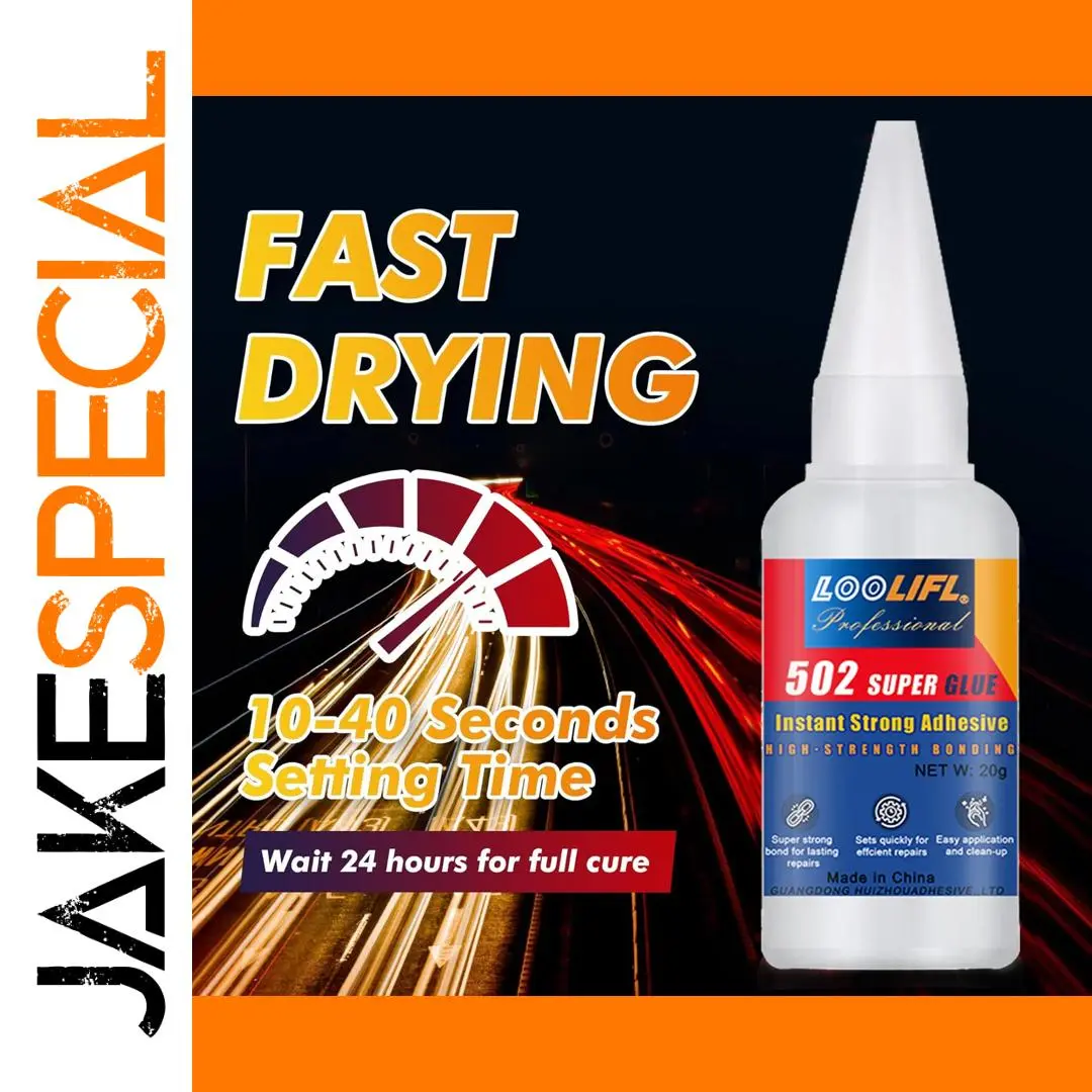 Super Glue 20ml Fast Bond for Any Surface 1 Super Glue 20ml Fast Bond for Any Surface