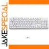 OEM Profile White PBT Keycaps Set for Cherry MX