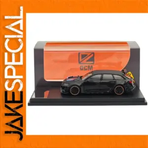 Black 1:64 RS6 Wagon Diecast Model