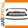 Glossy Black BMW Front Bumper Grille Set