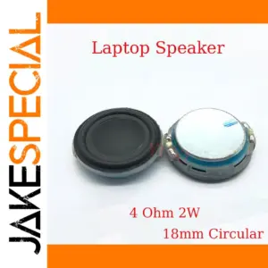 18mm Laptop Speaker with 4Ω 2W Rating