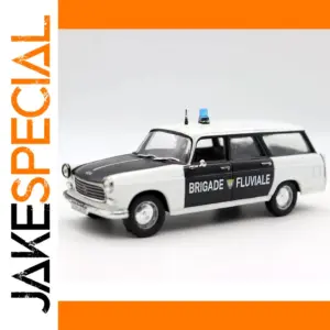 Vintage PEUGE 404 Break Police Car Model