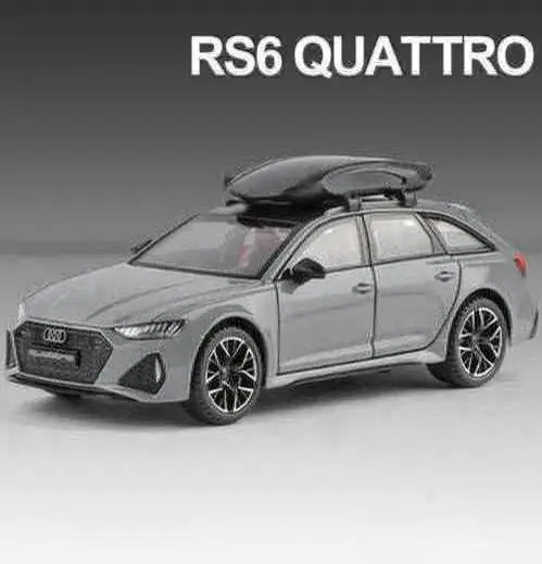 1:24 Audi RS6 Quattro Diecast Sports Car Model 7 1:24 Audi RS6 Quattro Diecast Sports Car Model - Image 7