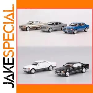 Luxury 1:64 Diecast Car Model in Multiple Finishes