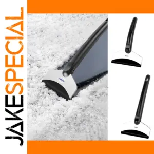 Durable Stainless Steel Snow Shovel & Scraper