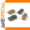 Set of Four 1/144 Scale Military Tank Models