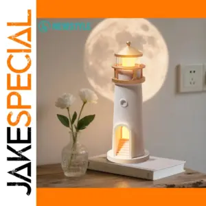 Lighthouse Night Light with Bluetooth Projection