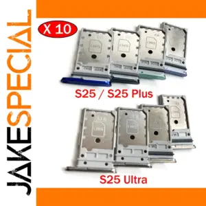 Samsung S25 Plus Ultra SIM Card Tray Holder Set