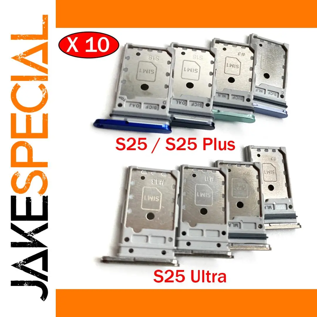 Samsung S25 Plus Ultra SIM Card Tray Holder Set 1 Samsung S25 Plus Ultra SIM Card Tray Holder Set