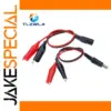 Alligator Clip DC Power Connector Set 2.1/2.5mm