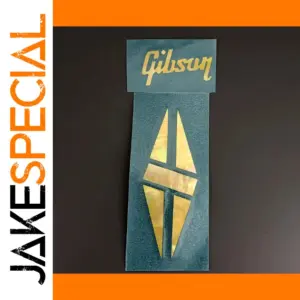 Gold Mother-of-Pearl Guitar Decal for Customization