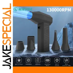 Wireless Electric Air Duster 75W, 4000mAh Battery