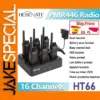 HESENATE HT66 5-Piece Walkie Talkie Set