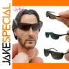 Male Soldier Sunglasses 1/6 Scale for Action Figures
