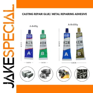 Kafuter Metal Casting Repair Epoxy Glue 65g/100g