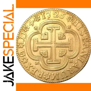 1725 Spain 4 Escudos Replica Coin