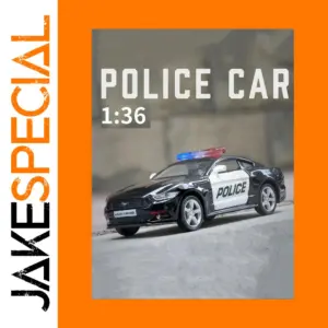 Mercedes Benz Dodge Police Car Diecast Model