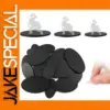 Evemodel Black Oval Base Set (40 pcs)