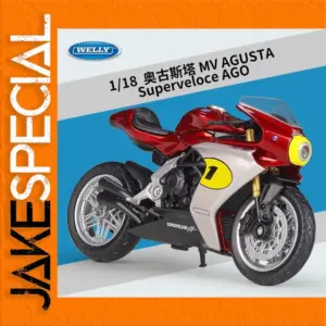 MV Agusta Superveloce AGO 1:18 Scale Motorcycle Model