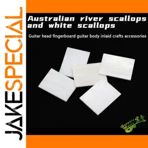 White Shell Inlay Block for Laser Work