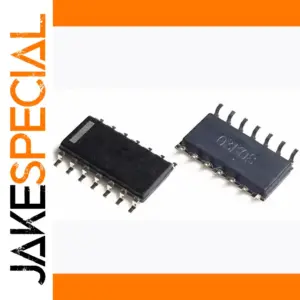 Set of 5 Logic ICs for Electronic Projects