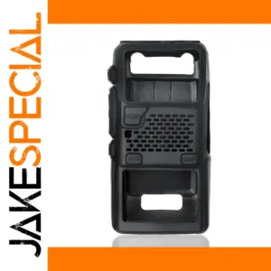 Black Silicone Protective Cover for Baofeng UV-5RH PRO MAX