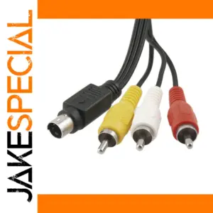 3 RCA to S-video Adapter Cable 1.5m