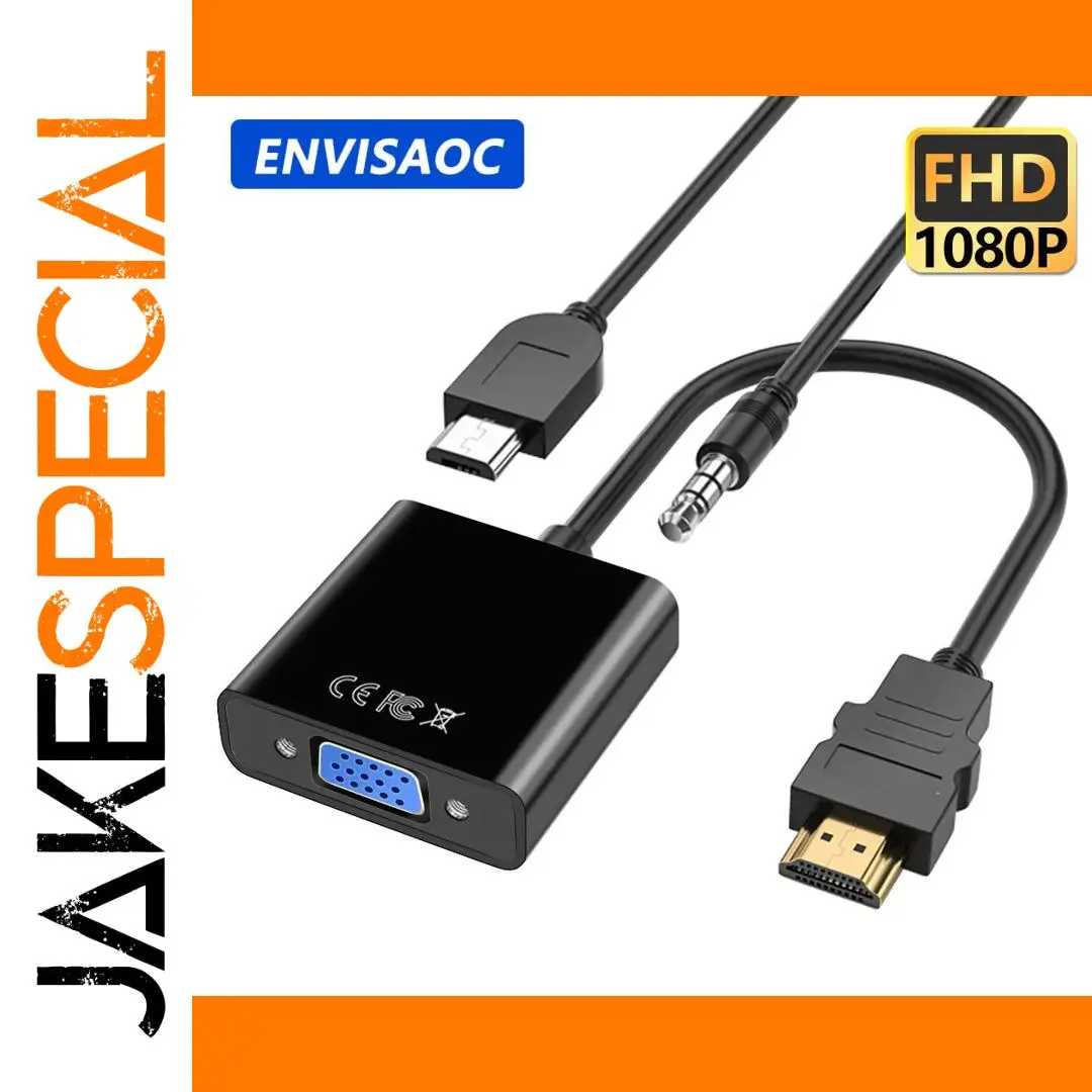 HDMI to VGA Adapter for Laptops and Projectors 1 HDMI to VGA Adapter for Laptops and Projectors